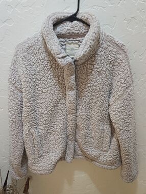 Thread & Supply Cream Teddy Sherpa Jacket